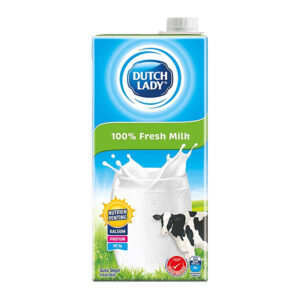 Dutch Lady 100% Fresh Milk 1L